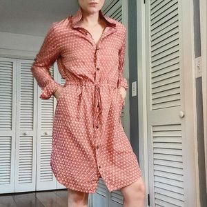Maison Jules shirt dress!